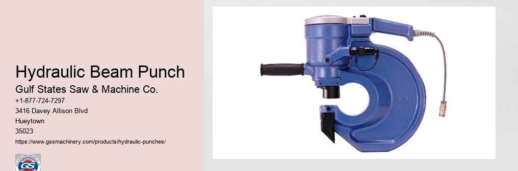 Hydraulic Beam Punch