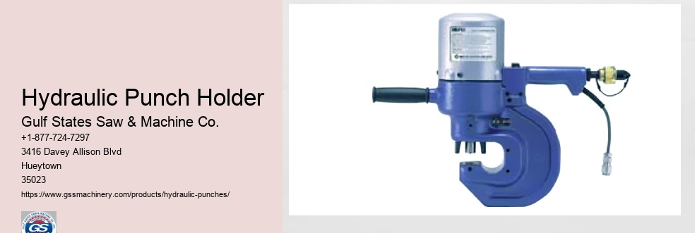 Hydraulic Punch Holder