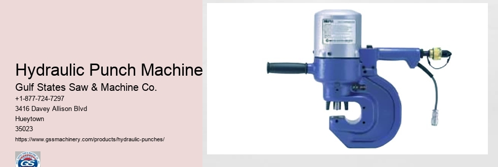 Hydraulic Punch Machine